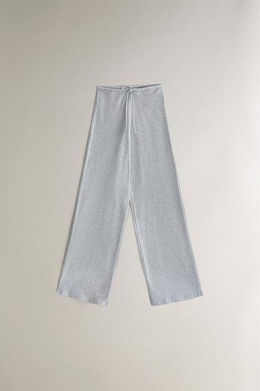 PANTALONI LUNGHI A COSTE - Grigio di Zara