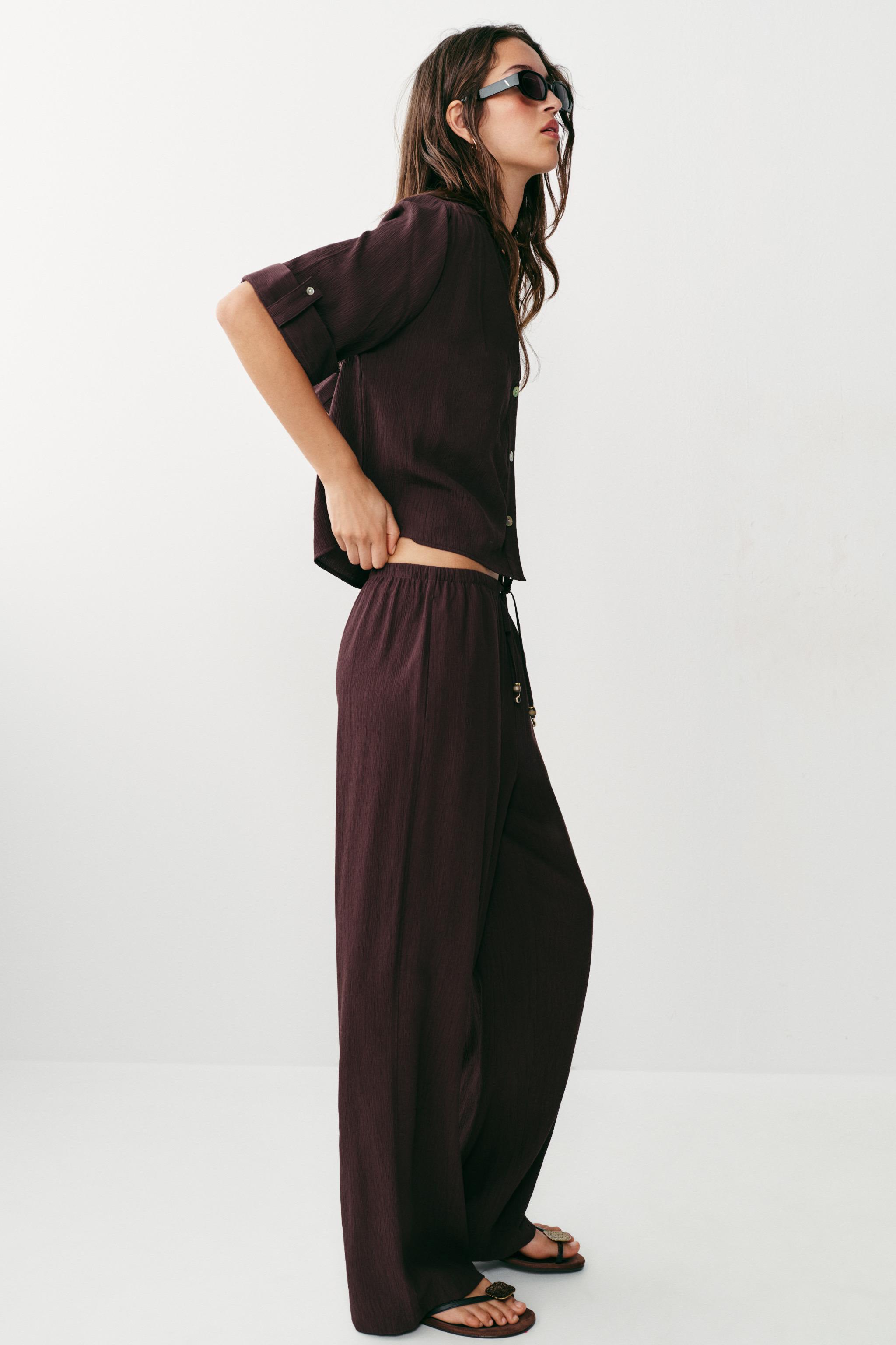 PANTALON FLUIDE DROIT