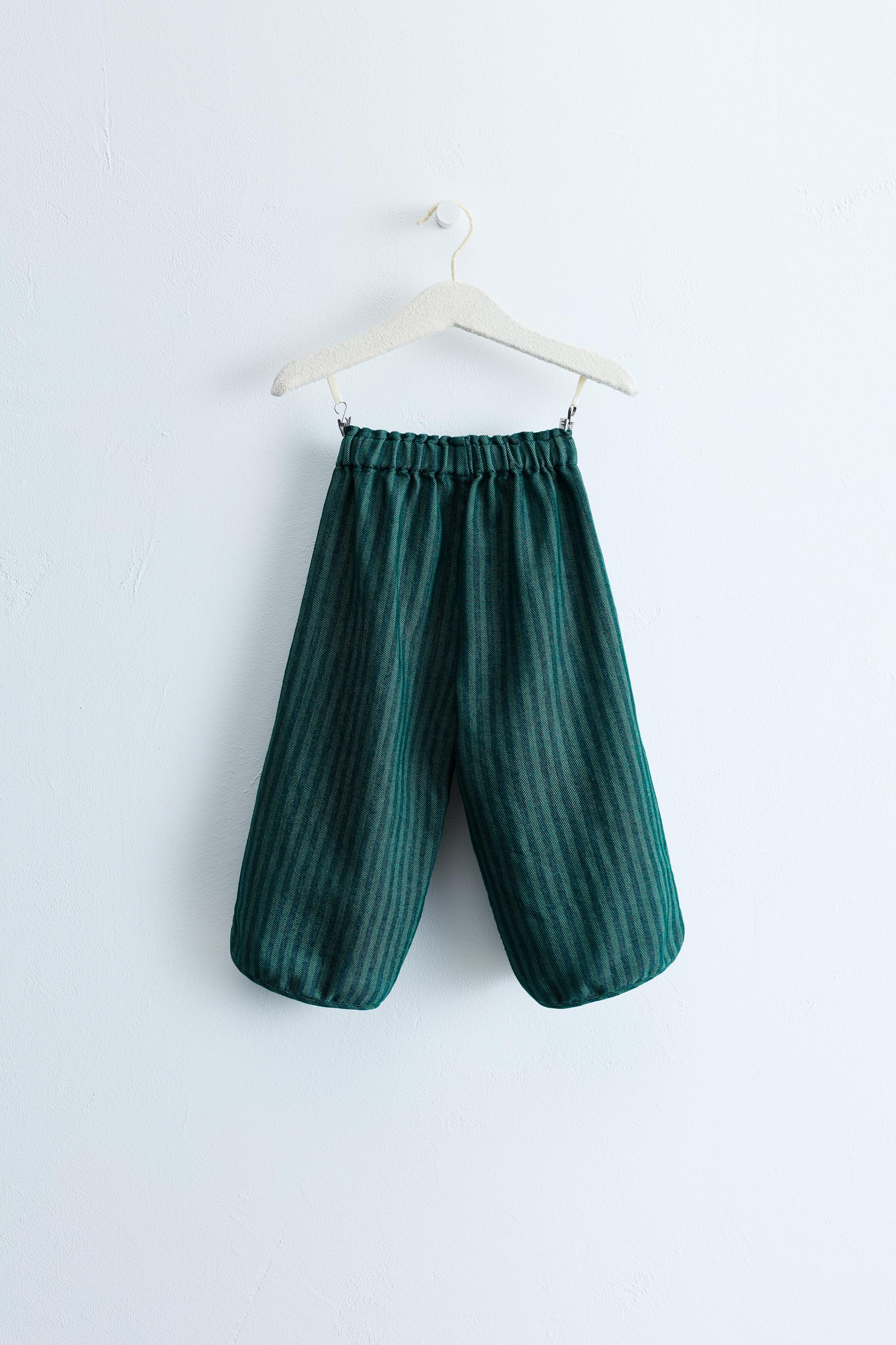 ZARA TIMELESS - PANTALON BALLON À RAYURES