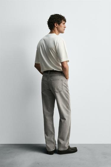 JEAN STRAIGHT FIT - Gris moyen de Zara - Image 2