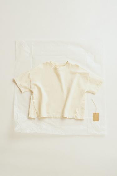 TIMELESZ - CAMISETA HEAVY JERSEY - Cru da Zara