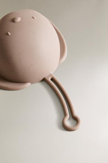 RABBIT SILICONE DUMMY HOLDER - Brown by Zara - Image 2