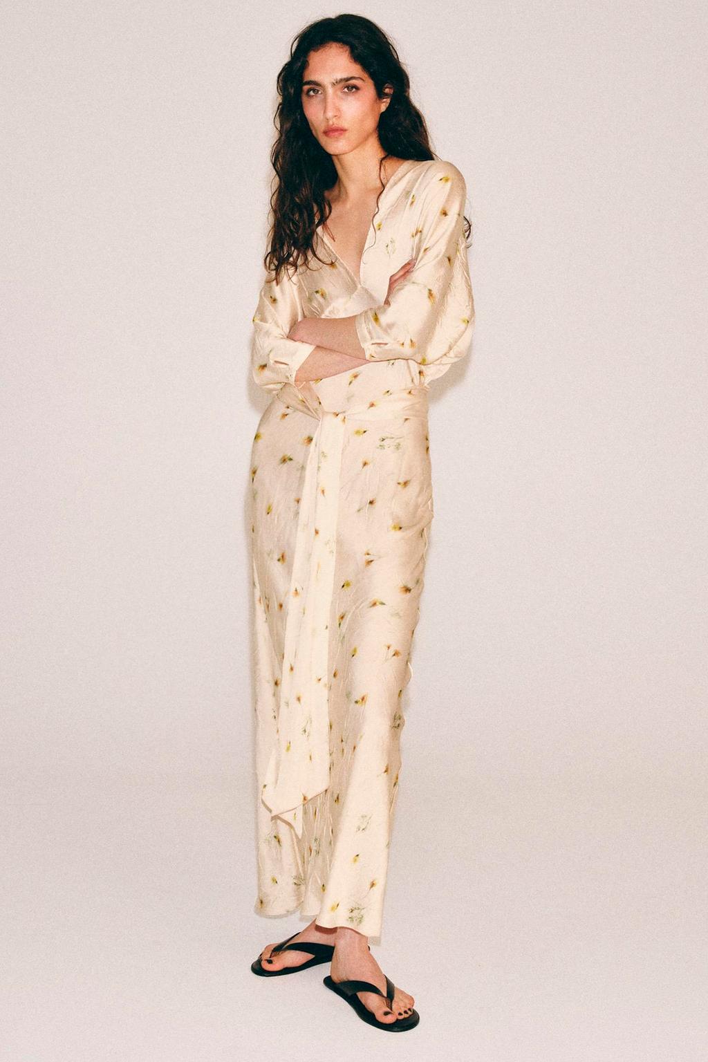 ZW Collection Printed Maxi Dress