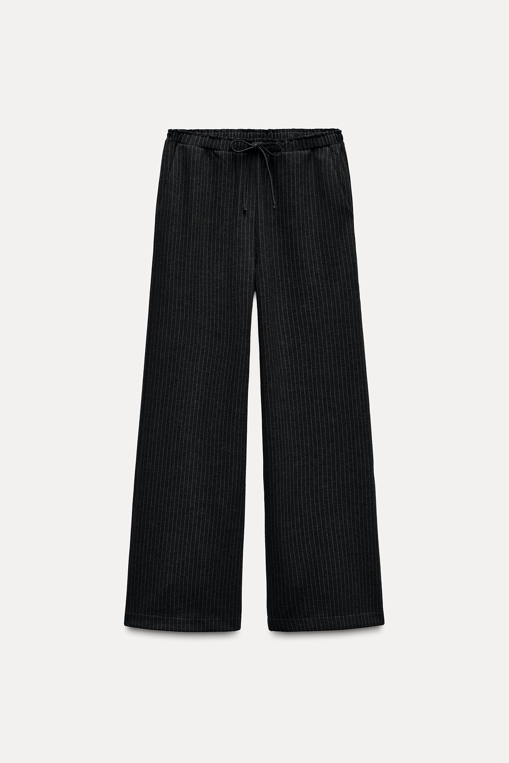 Stripe pants zara online