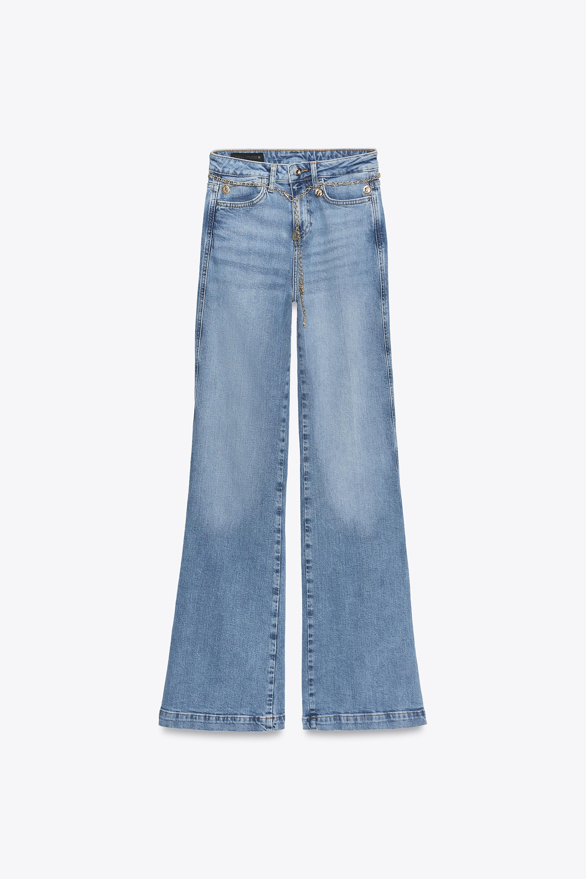 JEAN Z1975 BOOTCUT TAILLE HAUTE CEINTURE CHAÎNE