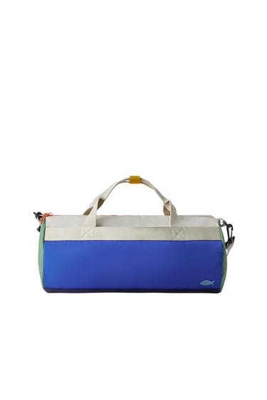 MULTICOLOURED BOWLING BAG - Blue by Zara - Image 0
