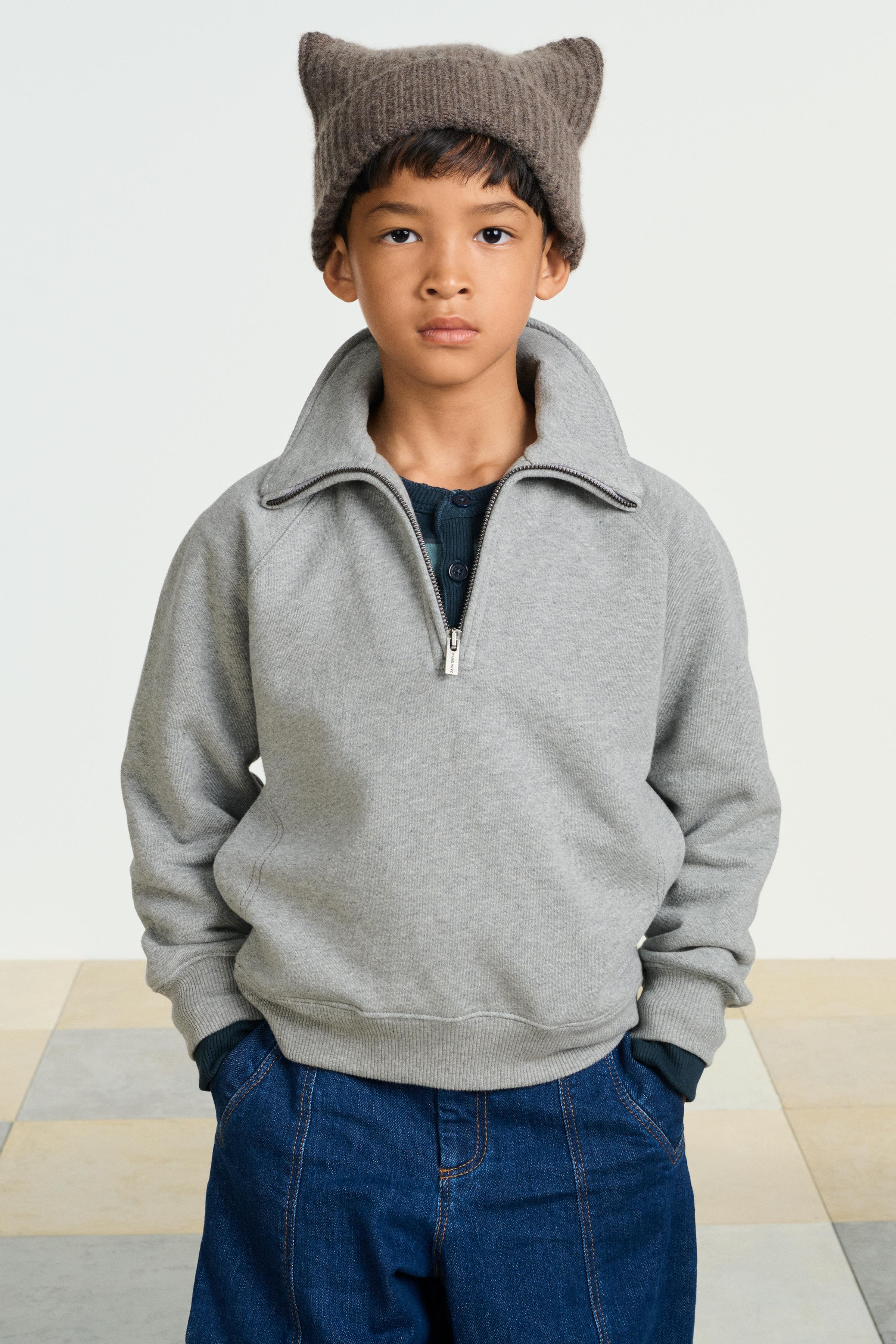 ZP SWTSHRT 15 - Gray marl | ZARA United States