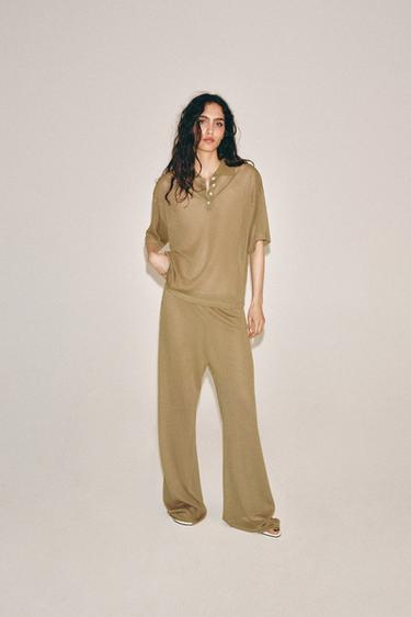 POLO RUSTIQUE - Vert olive de Zara