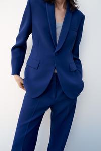 ZW COLLECTION FITTED TUXEDO-STYLE BLAZER