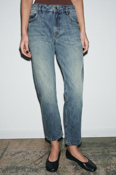 JEAN ZW COLLECTION CIGARETTE TAILLE NORMALE - Bleu moyen de Zara - Image 1