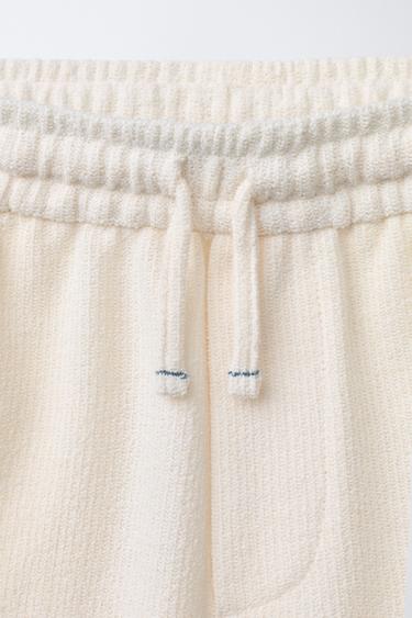 RUSTIC BERMUDA SHORTS - Ecru by Zara - Image 2