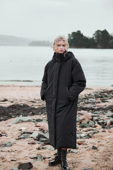 ANORAK LARGO WATER AND WIND PROTECTION - Negro de Zara