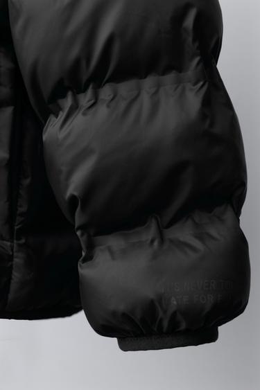 DOUDOUNE ULTRALÉGÈRE À CAPUCHE - Noir de Zara - Image 5