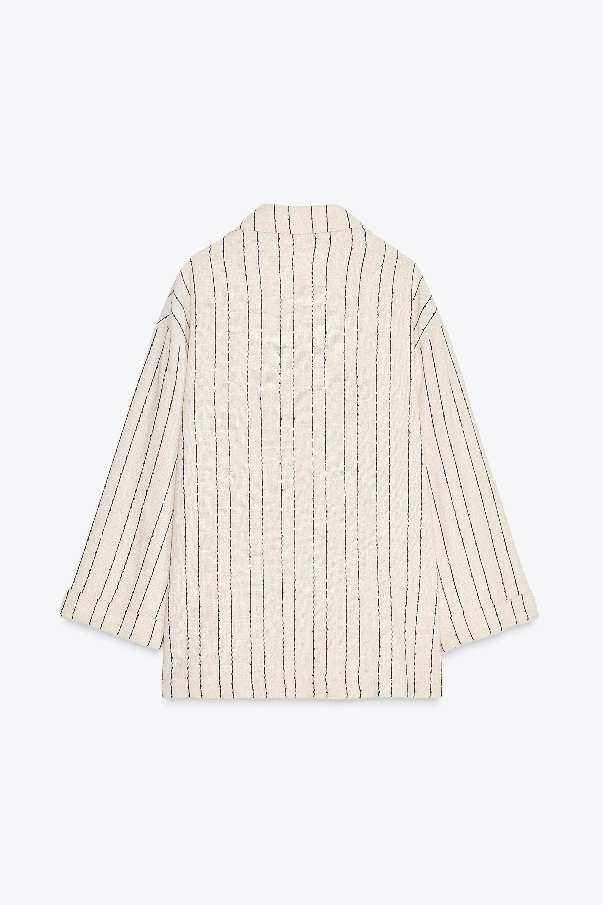 スパンコールブレザー - エクリュ | ZARA Japan / 日本