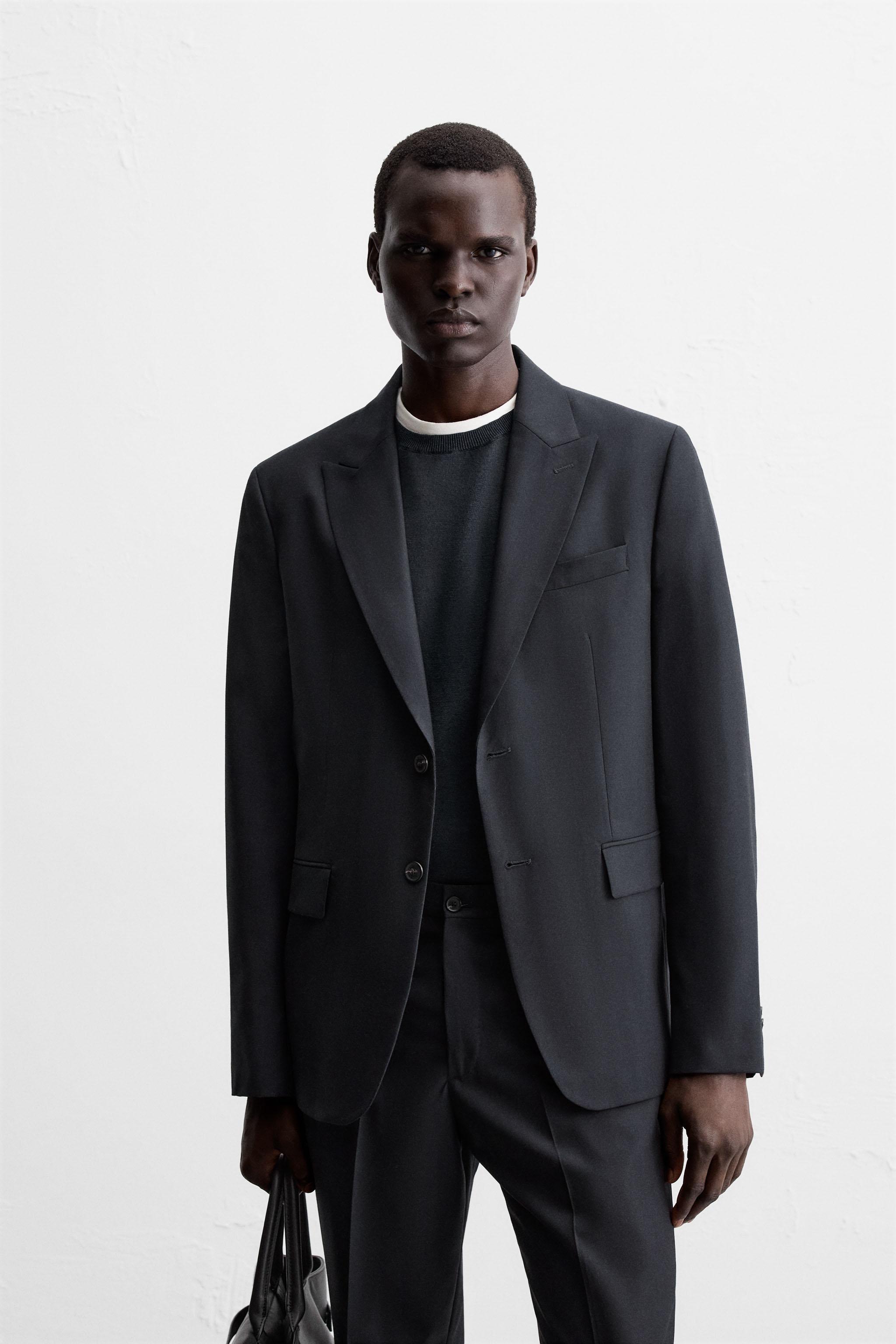 ZARA ネイビー スーツ 134cm 上下 セットアップ 1B