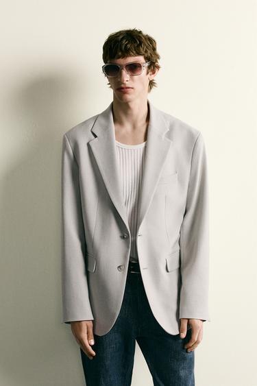 BLAZER REGULAR FIT ESTRUCTURA - Piedra de Zara