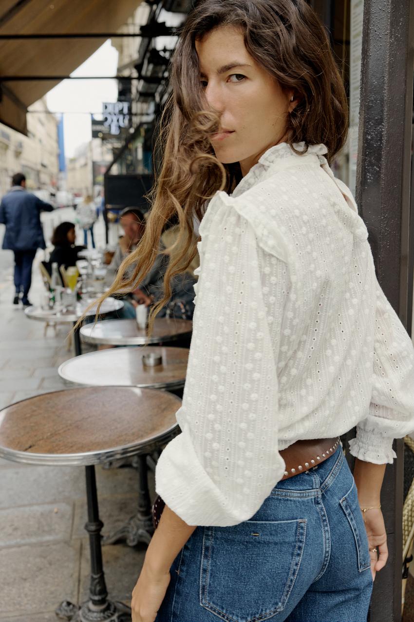 Blusas Boho Chic Blusas Elegantes Blusas Encaje Zara Romantic