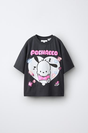 POCHACCO © SANRIO T-SHIRT - Anthracite grey by Zara - Image 0