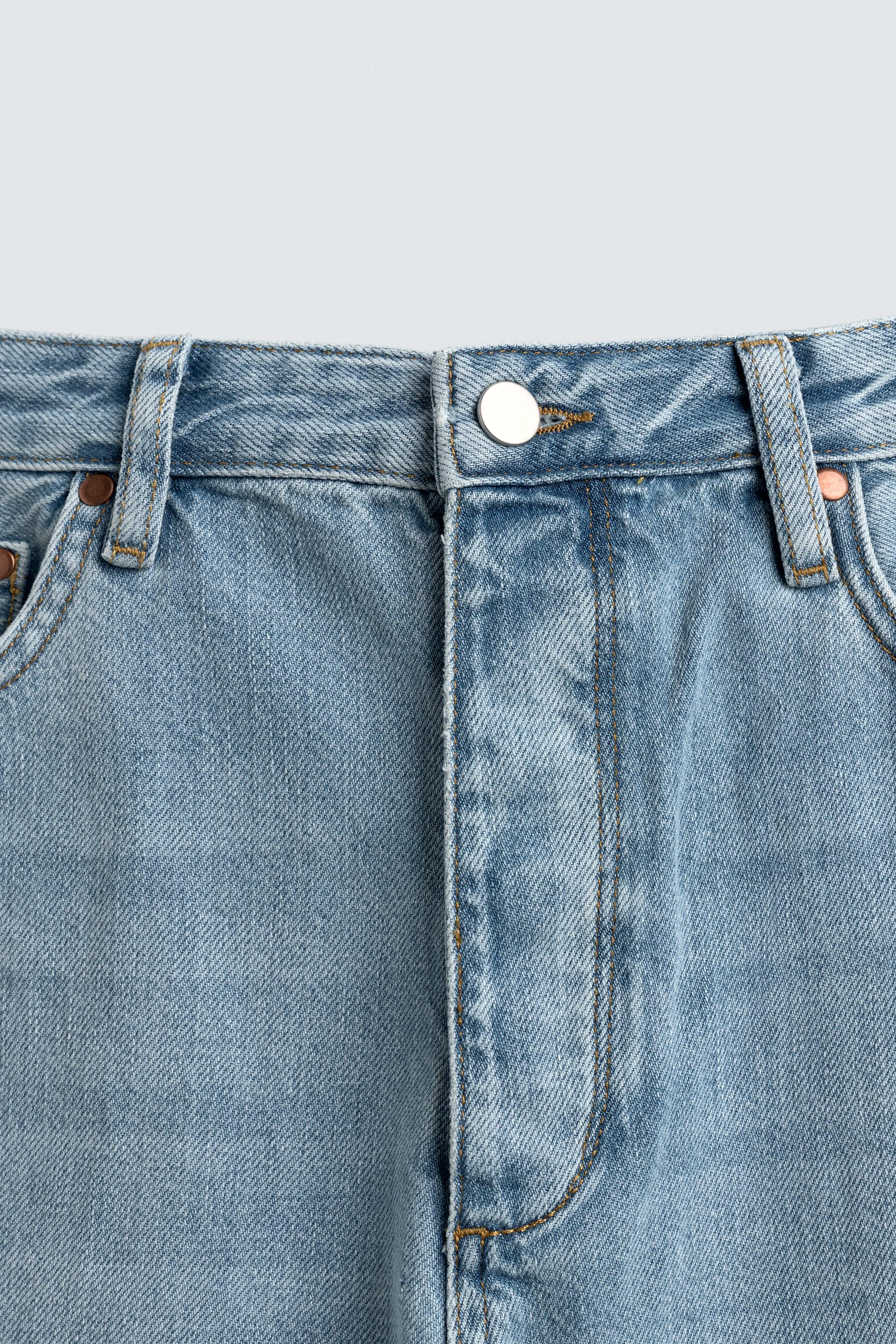 JEAN DROIT CHEVILLE EN COTON ET LYOCELL