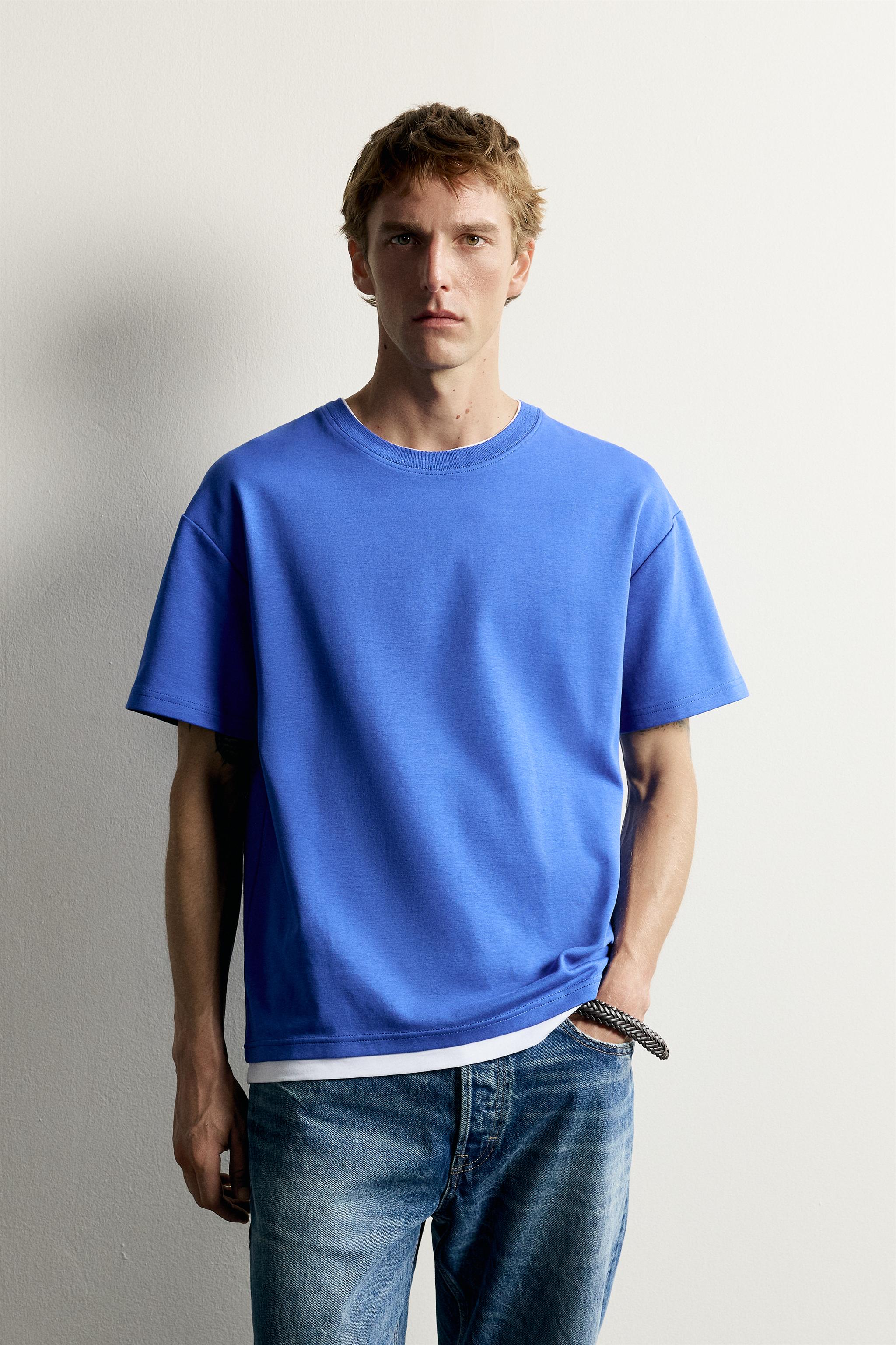 RELAXED-FIT CONTRAST T-SHIRT