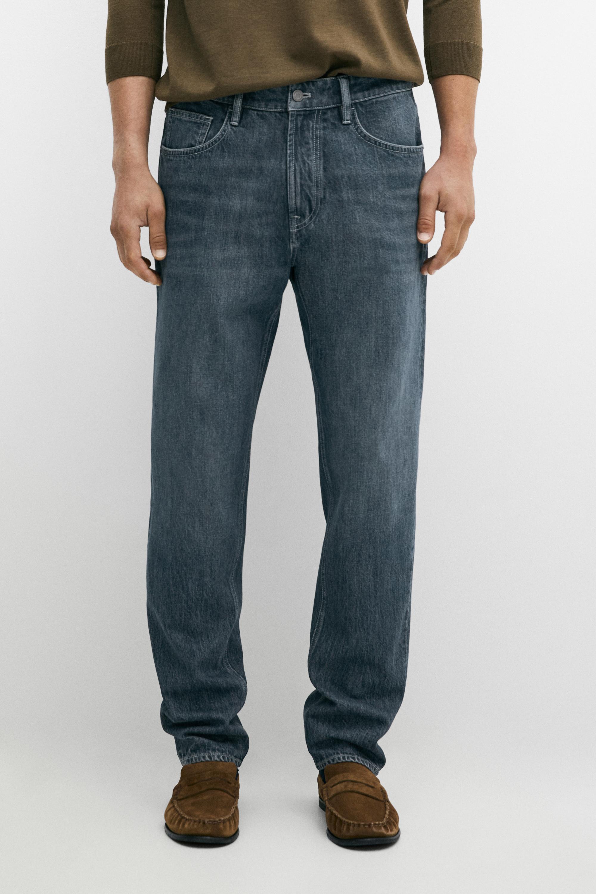 Tapered fit jeans — Faded blue