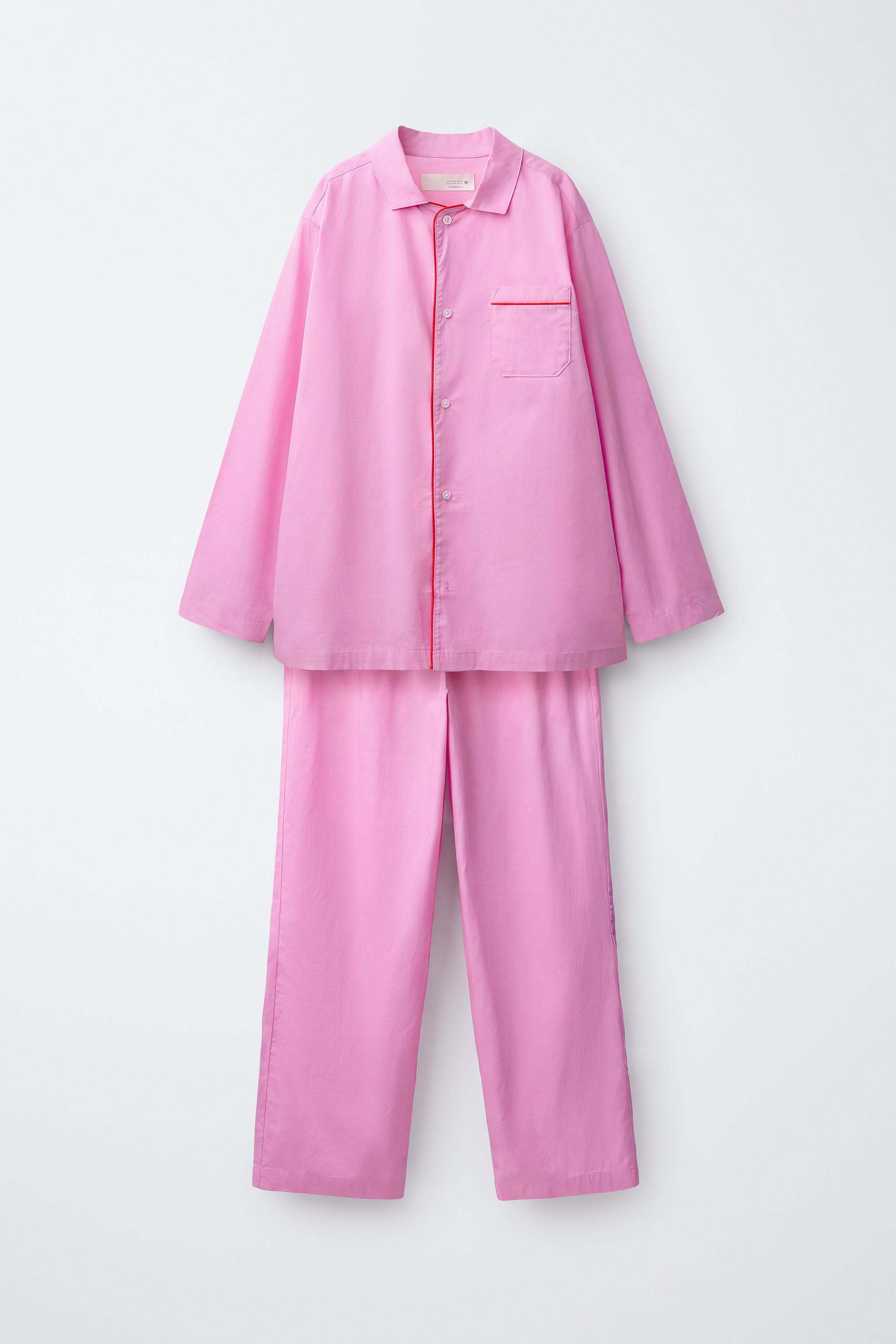 6-14歳 / コントラストパイピング シャツパジャマ 0fr. パリ x Zara