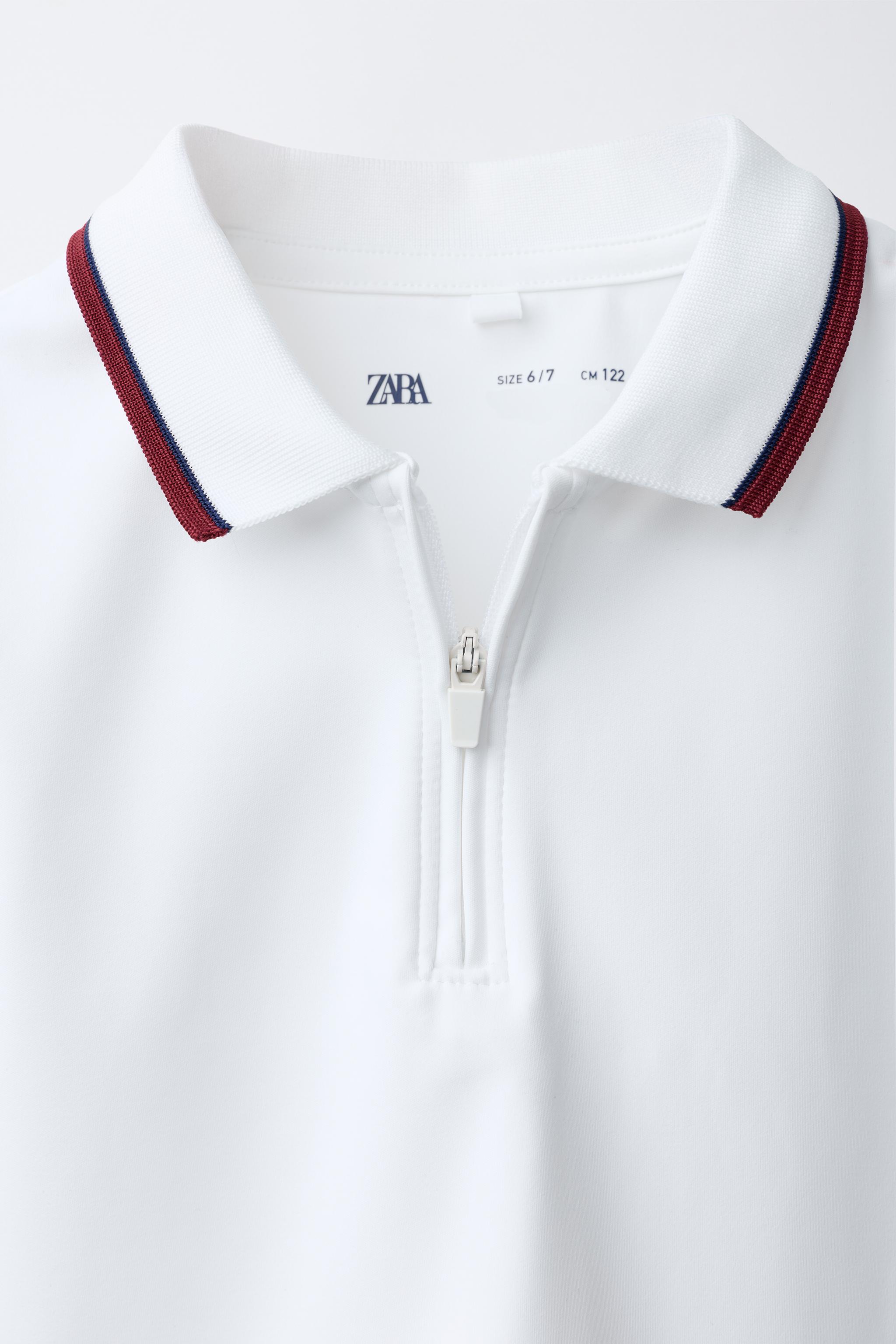 POLO SPORTY À ZIP