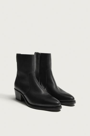 LEATHER BOOTS — Black 2