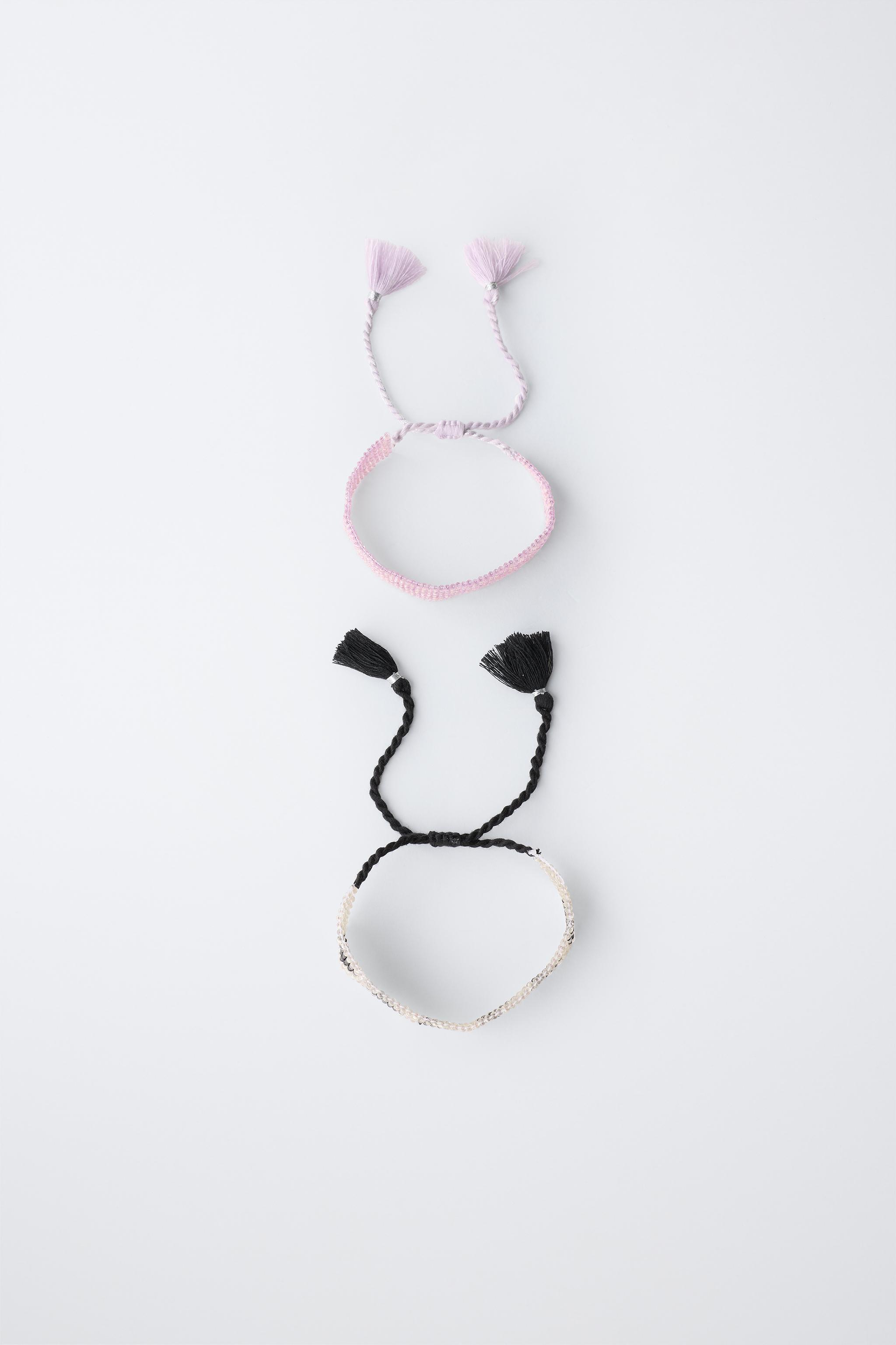 PACK DOS PULSERAS ABALORIOS ESTRELLAS