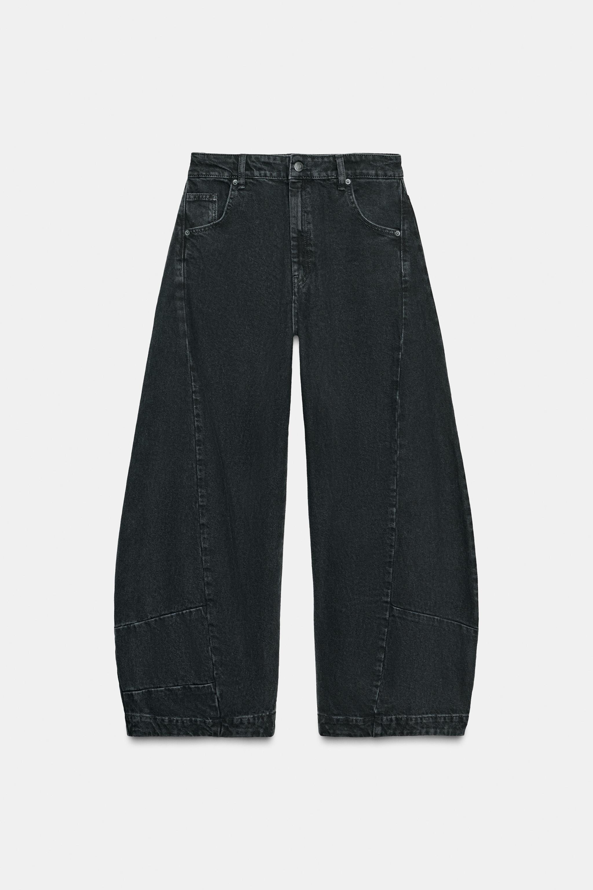 ZW COLLECTION LOW RISE BALLOON JEANS
