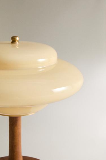 LAMPE DE TABLE SANS FIL VERRE - Vanille de Zara - Image 2