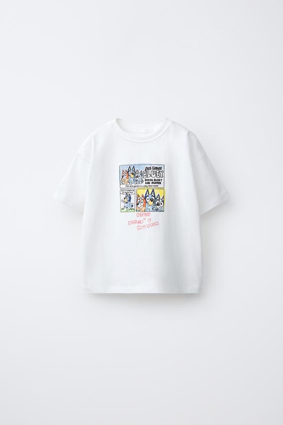CAMISETA BLUEY © LUDO STUDIO - Blanco de Zara - Imagen 0