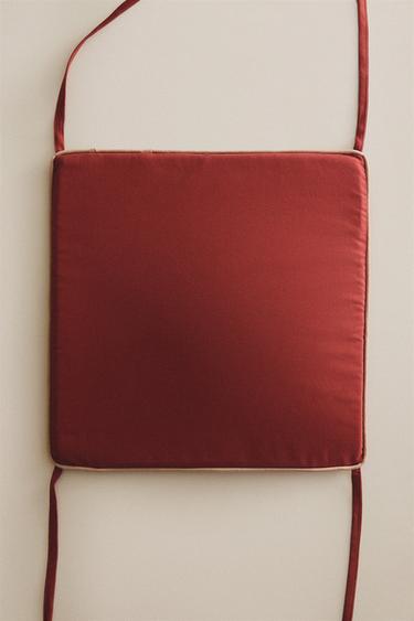 CONTRAST CHAIR BACK CUSHION — Reddish 1
