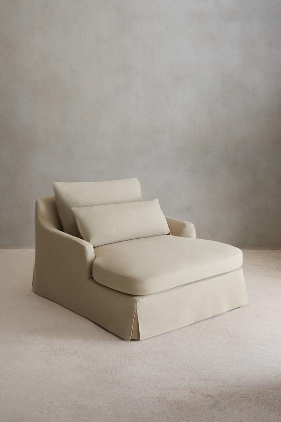 LOVESEAT 01 - Brown / Taupe by Zara - Image 0
