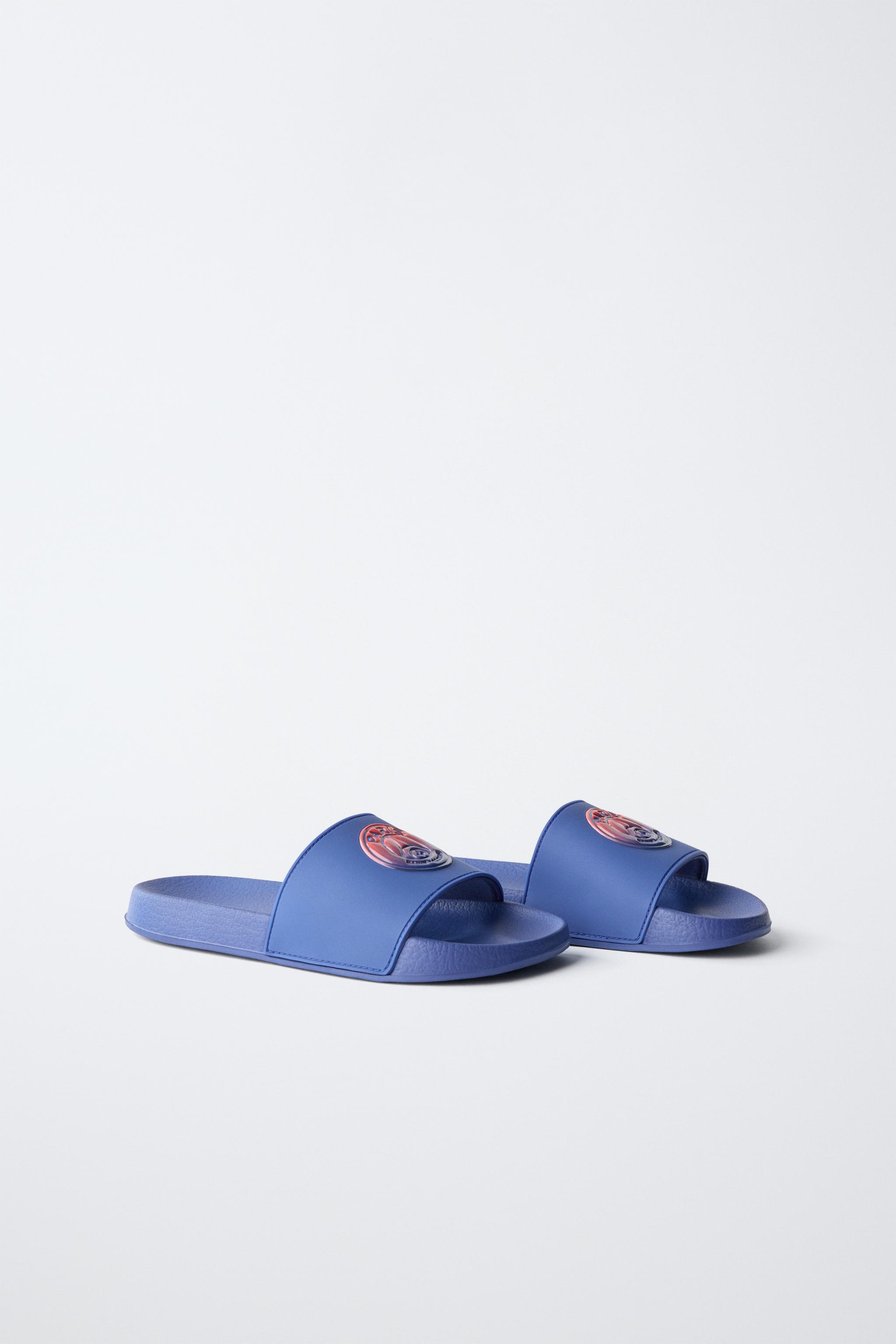 Детские сандалии Zara PSG® POOL SLIDES — фото 2