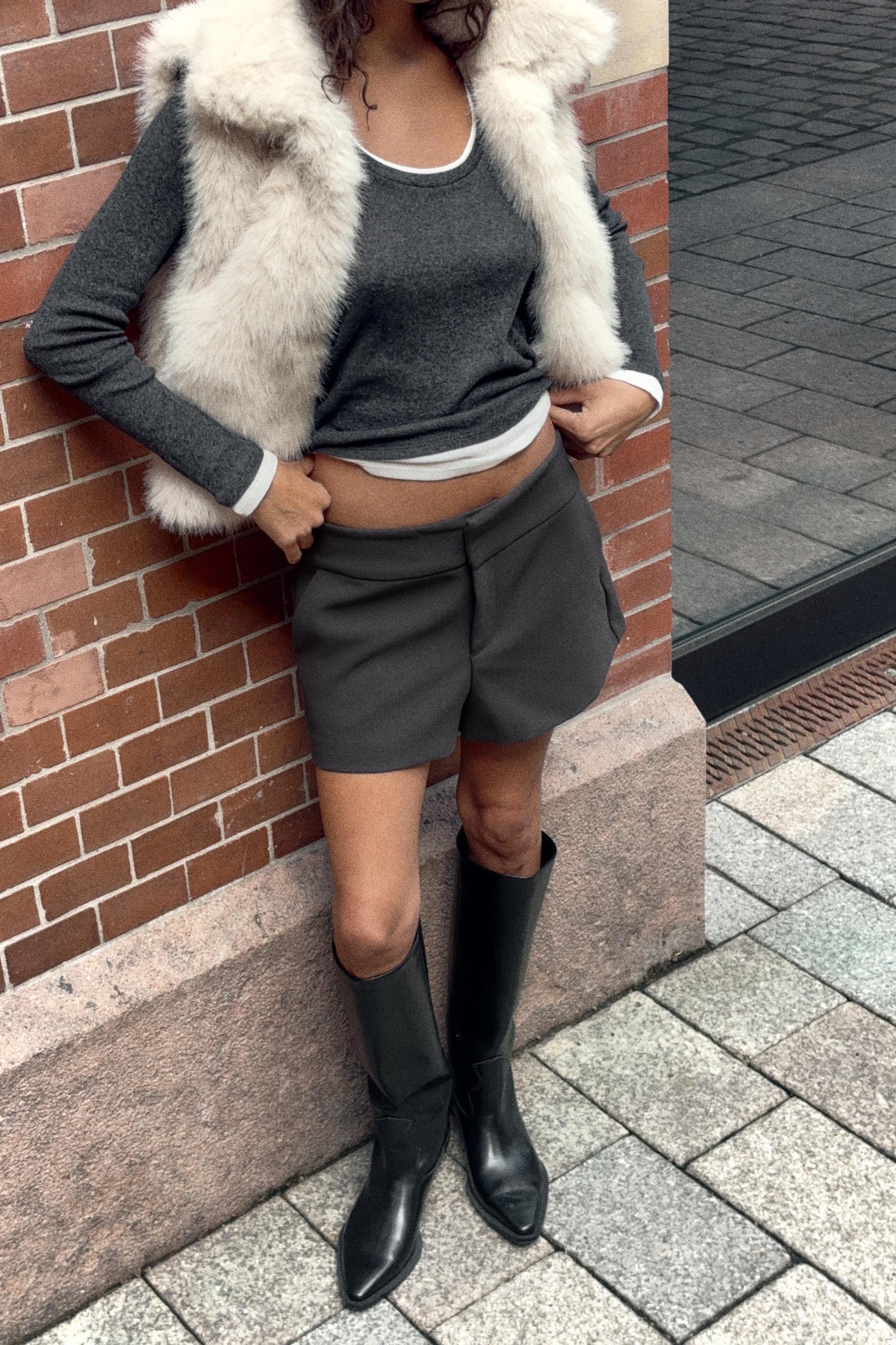 NOLLEY'S ★ノーリーズ ★ふわふわエコファーロングベスト♡ZARAなど NOLLEY'S ☆ノーリーズ ☆ふわふわエコファーロングベスト