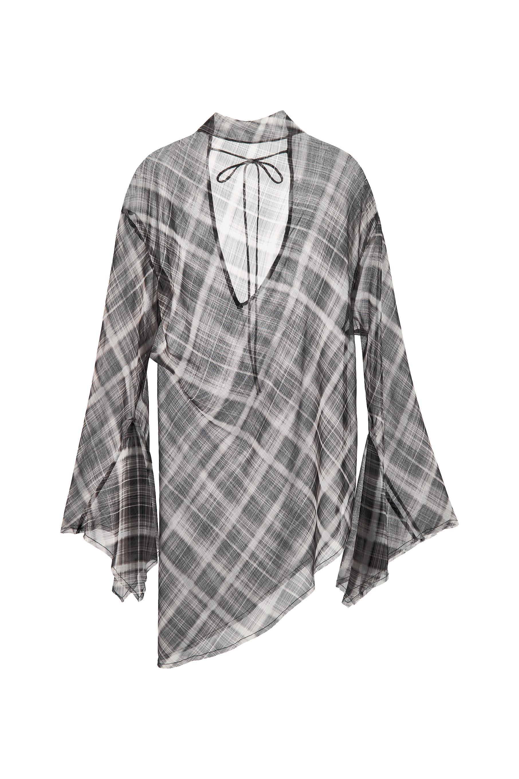 【新品　タグ付き】anuke Backopen Check Tops anuke（アンヌーク） SALE30%OFF anuke 2025SpringSummer トップス