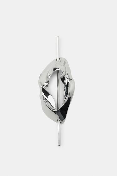 Zara METAL HAIR CLIP - Silver