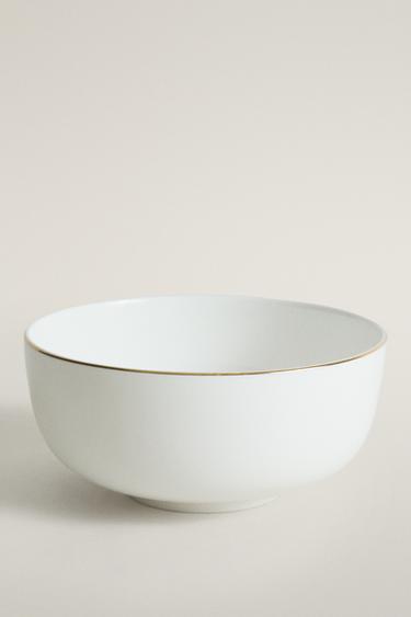 BOL BONE CHINA FILO - Oro de Zara - Imagen 0