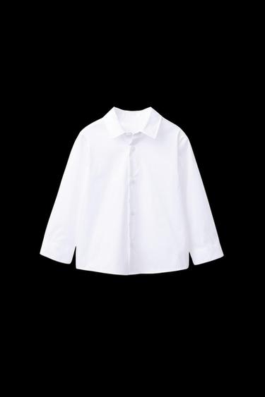 CAMISA SUPERSTRETCH - Blanco de Zara - Imagen 0