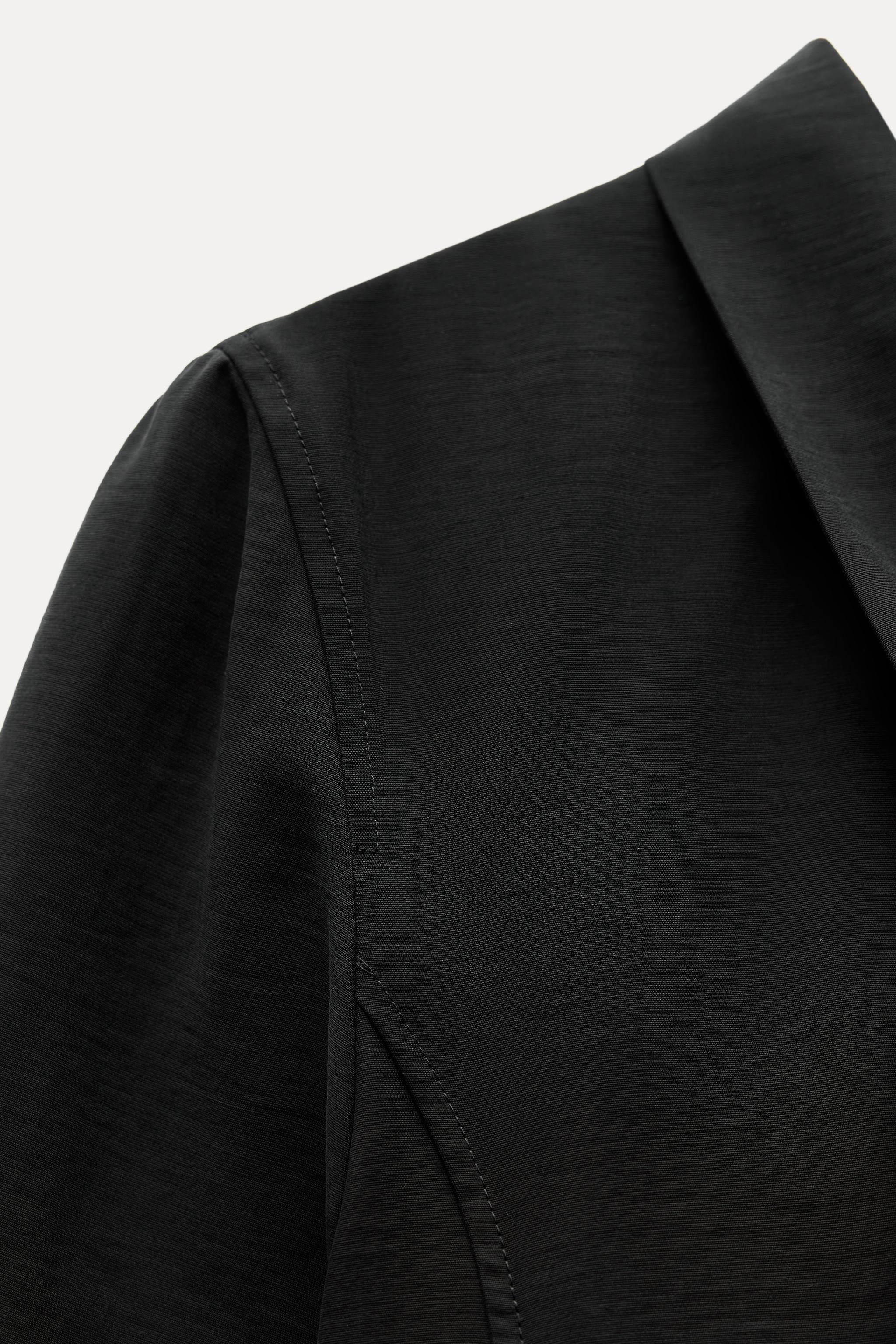 SCARF TOP ZW COLLECTION - Black | ZARA United States SCARF TOP ZW COLLECTION - Black | ZARA United States