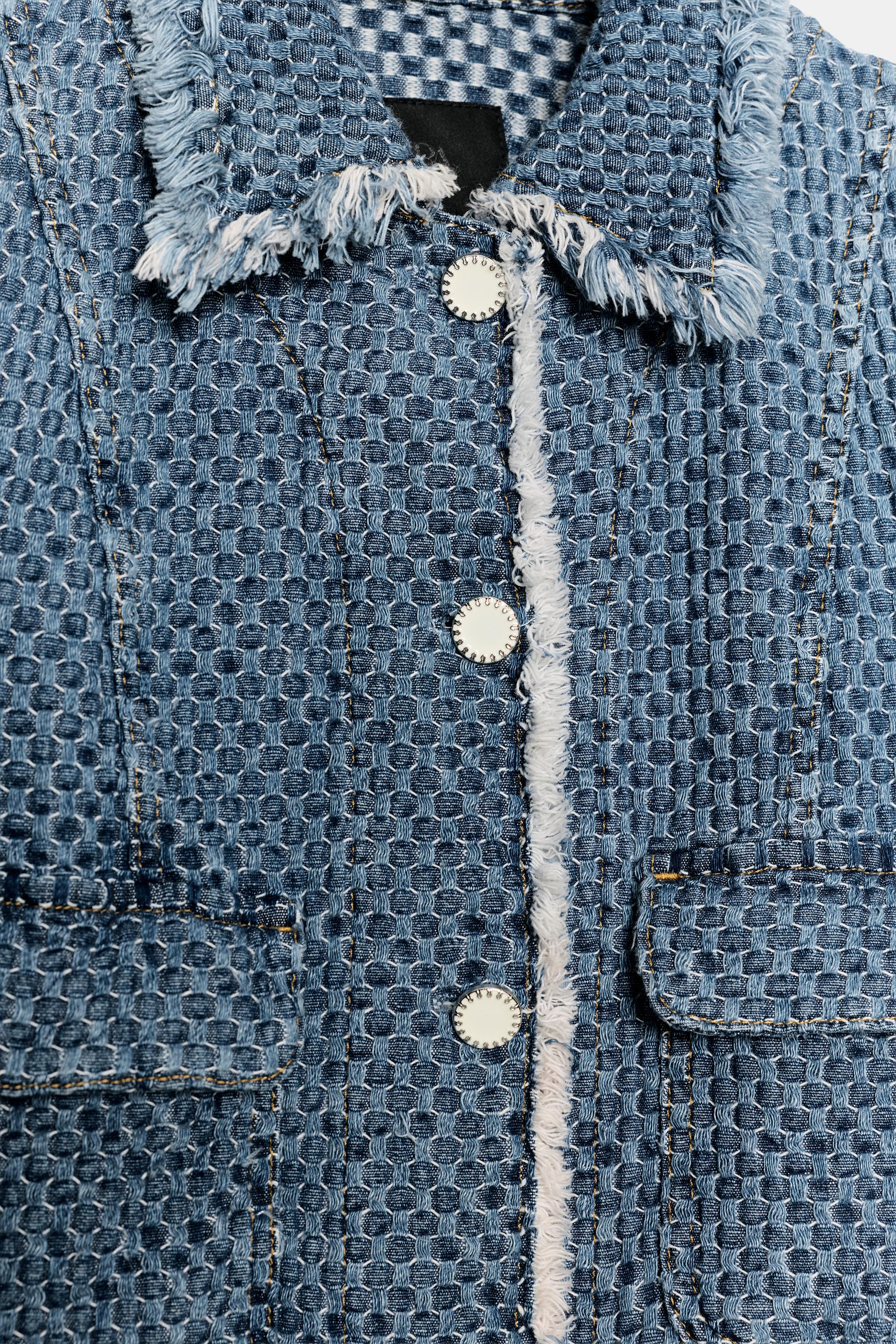 ZW COLLECTION デニムジャケット - ブルー | ZARA Japan / 日本