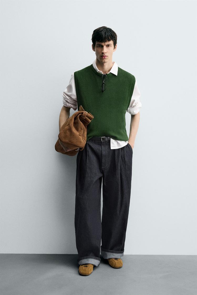 Zara Chalecos Traje Chalecos Hombre Vestir Zara Outfit Traje Gris Chaleco  Traje Zara