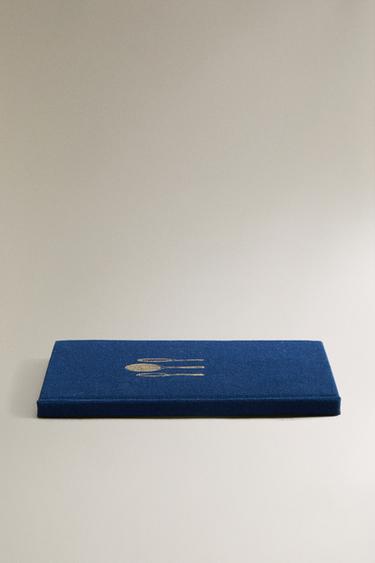 TENNIS HARDBACK NOTEBOOK - Blue by Zara - Image 1