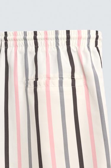 MAILLOT DE BAIN À RAYURES MOYENNES - Multicolore de Zara - Image 9