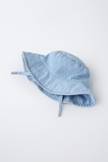 CHAPEAU BOB EN DENIM - Bleu moyen de Zara - Image 2
