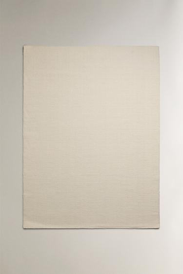 TAPIS LAINE LIGNE ONDES - Écru de Zara - Image 1