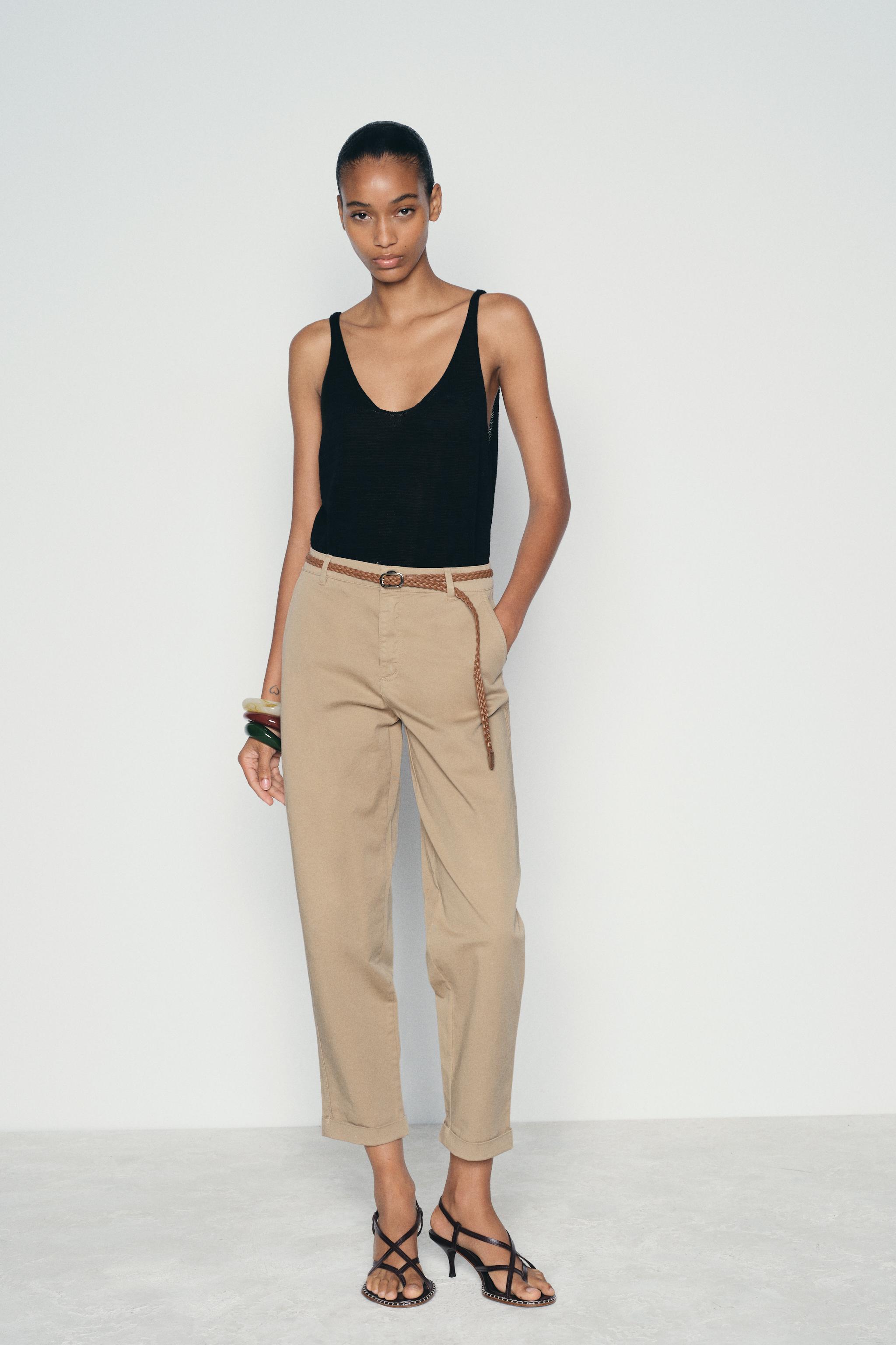 Zara fashion chinos ladies