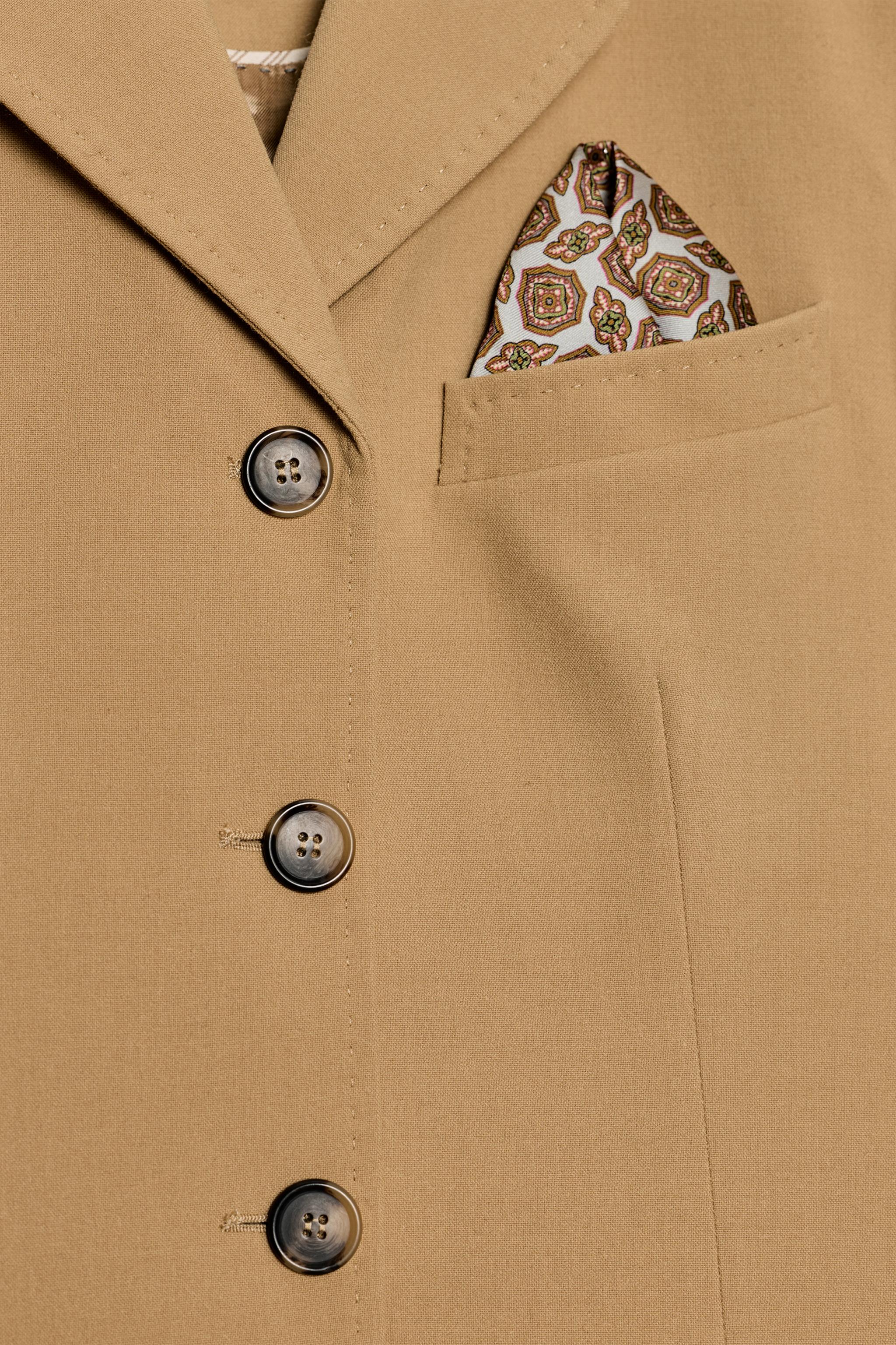 TAILORED BLAZER WITH SCARF ZW COLLECTION