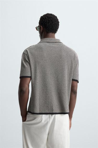 STRIPED KNIT SHIRT - Stripes by Zara - Image 2
